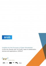Insights into the Economy of Open Scholarship: A look into Zenodo with Tim Smith, head of collaboration, devices and applications, CERN/IT