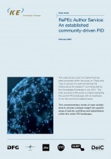 RePEc Author Service: An established community-driven PID