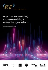 Approaches to scaling up reproducibility in research organisations